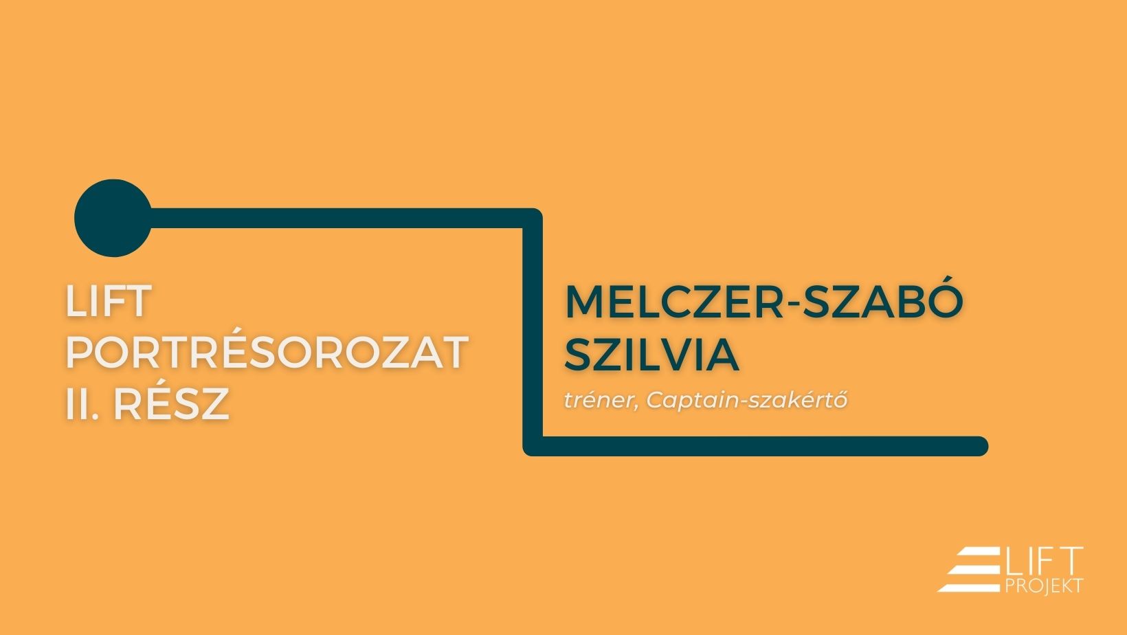 LIFT portré II. – Melczer-Szabó Szilvia